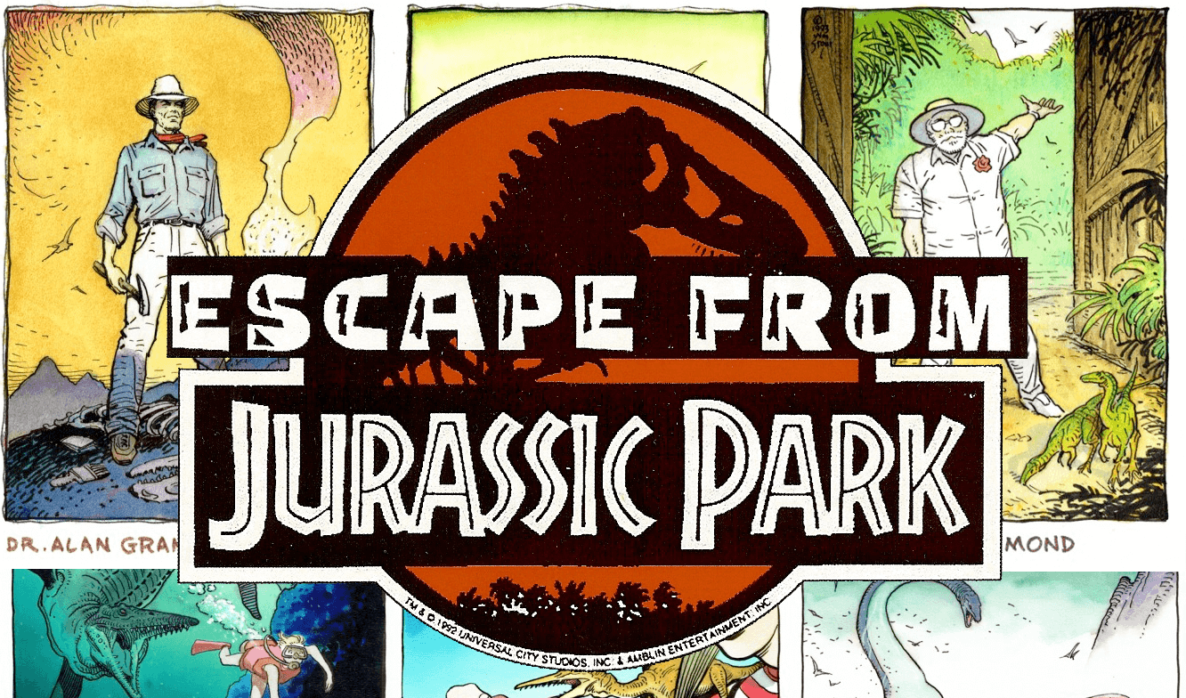 Escape from Jurassic Park – 1993 animated series detailed