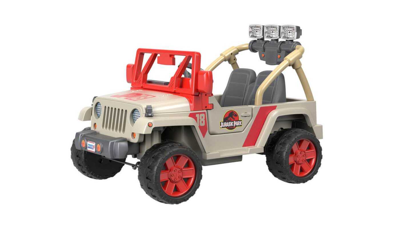 This Jurassic Park Power Wheels Jeep is the Toy You Always Wanted!